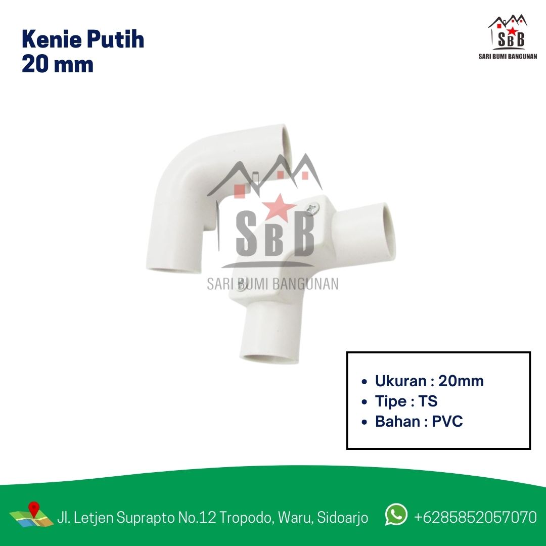 Kenie Putih 20 Mm